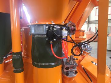Los ladrillos de fuego que mezclaban el mezclador concreto eléctrico 1875L entraron poder de mezcla de la capacidad 30kw